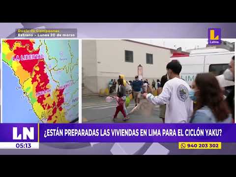 Lluvias en Lima: ¿Las casas de la capital podrán soportar el ciclón Yaku?