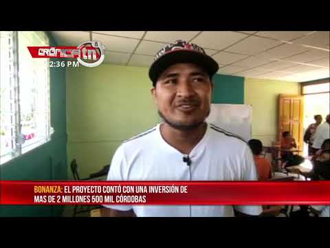 Entregan escuela digna en la comunidad Los Milagros en Bonanza - Nicaragua