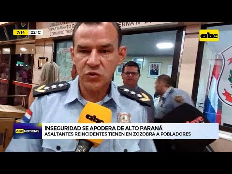Inseguridad se apodera de Alto Paraná