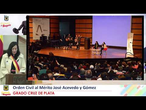 ORDEN CIVIL AL MÉRITO JOSÉ ACEVEDO Y GÓMEZ GRADO CRUZ DE PLATA 17 03 2023