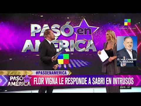 Flor Vigna habló de la polémica de Sabrina Rojas