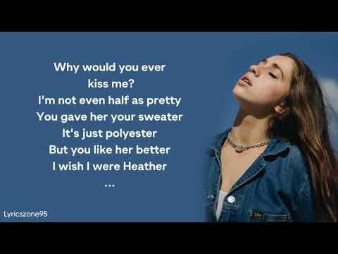 Tate McRae - Heather (Lyrics)