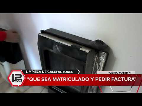 MADRYN | Antes de encender los calefactores es importante realizarles la limpieza