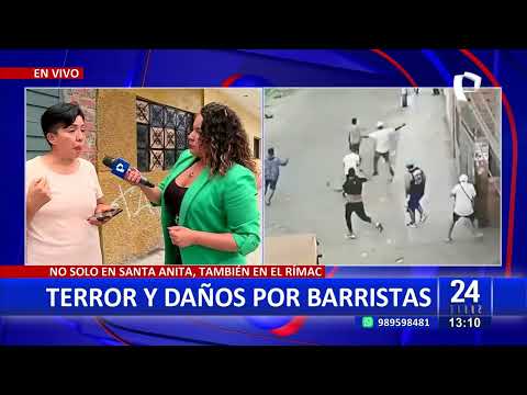 No solo en Santa Anita: falsos barristas siembran terror en el centro poblado Huascarán, Rímac