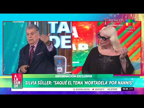Tenso cruce en vivo entre Luis Ventura y Silvia Süller