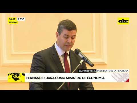 Fernández jura como ministro de Economía