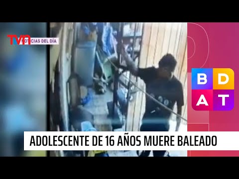 Adolescente de 16 años murió baleado al interior de su casa en Maipú | Buenos días a todos