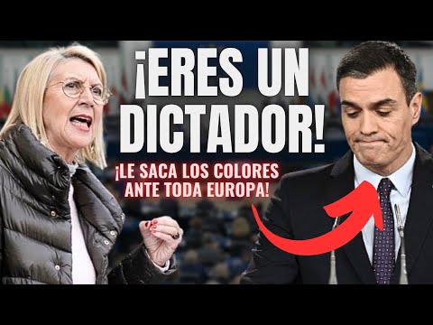 ¡5 MINUTOS DEMOLEDORES! ROSA DÍEZ DESTROZA a SÁNCHEZ ante EUROPA ¡POR LA AMNISTÍA Y POR TIRANO!