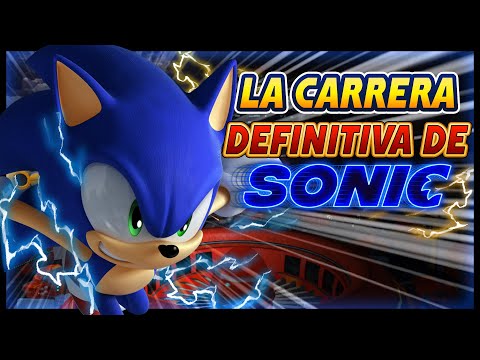 ¡La carrera definitiva de Sonic en Mario Kart!