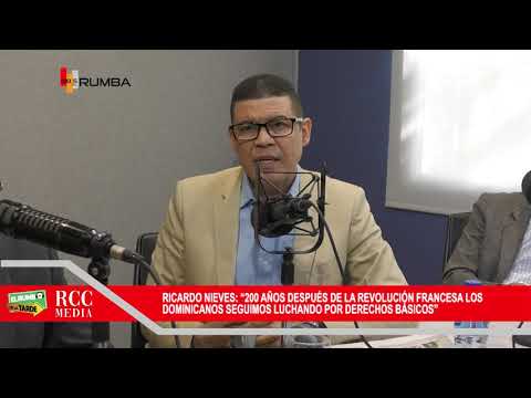 Ricardo Nieves: “Los dominicanos no tenemos un aparato de justicia confiable”
