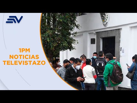 Existe incertidumbre por los trámites pendientes en la embajada mexicana | Televistazo | Ecuavisa