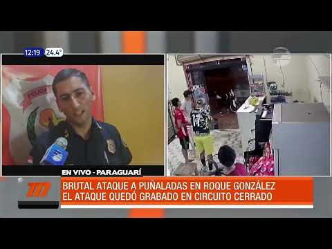 Brutal agresión dentro de una bodega en Paraguarí