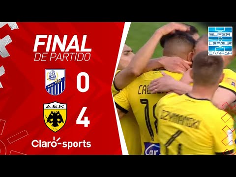 Resumen Final | Lamia (0-4) AEK Atenas | Playoffs - Jornada 1 | Super Liga de Grecia