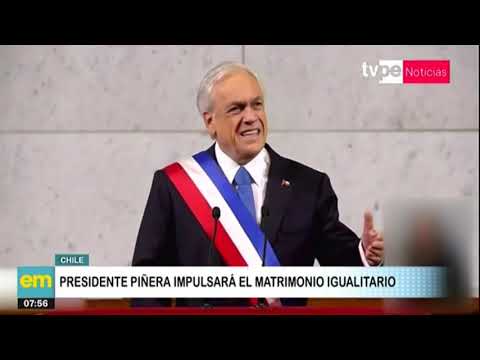 Chile: presidente Piñera impulsará el matrimonio igualitario