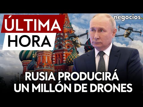 ÚLTIMA HORA | Putin anuncia que rusia aumentará la producción de drones a 1,4 millones