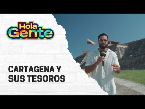 Salomón descubre la historia que tiene El Castillo San Felipe en Cartagena | Hola Gente