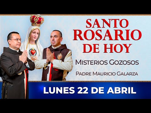 Santo Rosario de Hoy | Lunes 22 de Abril - Misterios Gozosos #rosario