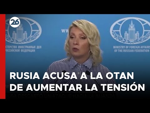 Rusia destacó que la OTAN está aumentando las tensiones con los aliados