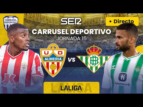 ? UD ALMERÍA vs REAL BETIS | EN DIRECTO #LaLiga 23/24 - Jornada 15