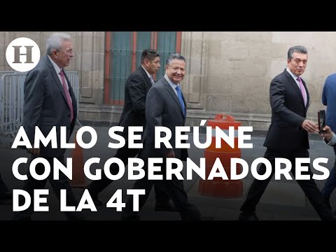 AMLO se reunió con los gobernadores de Morena en Palacio Nacional: ¿De qué hablaron?