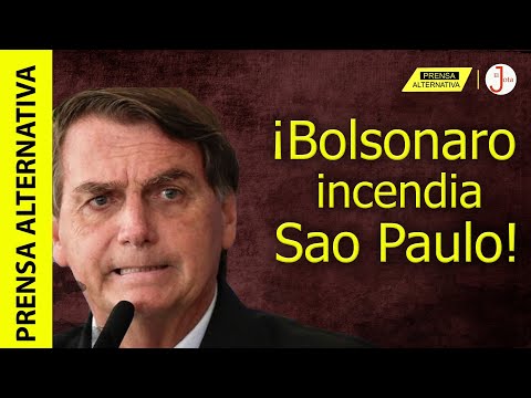 ¿Es un nerón brasileño Bolsonaro provoca caos medio ambiental
