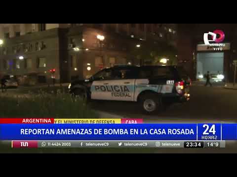 Argentina: Amenazas de bomba en Casa Rosada y en el Ministerio de Defensa (2/2)