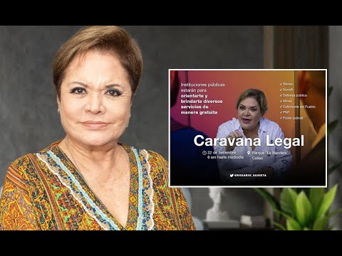Callao: Realizan consultas gratuitas en la 'caravana legal' de la Dra. Rosario Sasieta