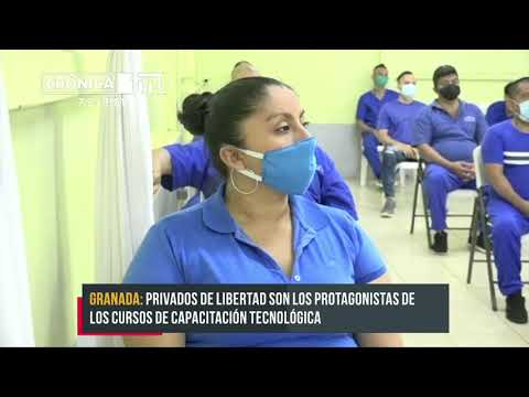INATEC lleva cursos técnicos a reos del Sistema Penitenciario de Granada - Nicaragua