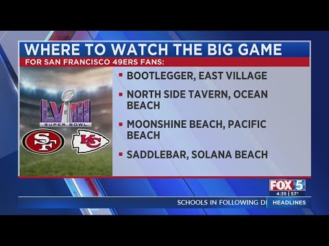 Where To Watch The Super Bowl In San Diego