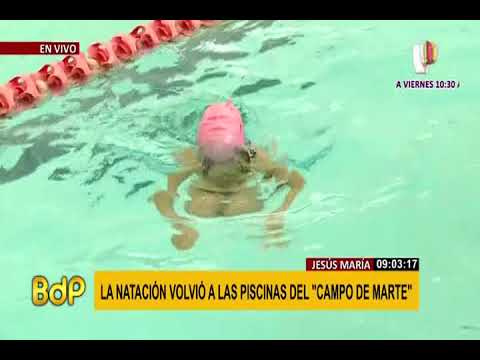Jesús María: piscina olímpica del Campo de Marte abre sus puertas al público