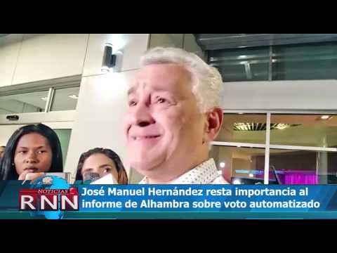 José Manuel Hernández resta importancia al informe Alhambra sobre el voto automatizado