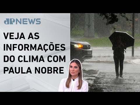 Centro-Sul terá chuva forte nesta sexta (11) | Previsão do Tempo