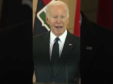 Biden condemns antisemitism, warns of forgetting the past in Holocaust remembrance speech #Shorts