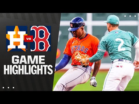 Astros vs. Red Sox Game Highlights (8/1/25) | MLB Highlights