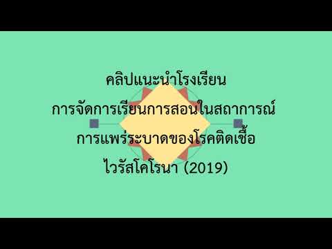 แนะนำโรงเรียนการจัดการเรียนการ