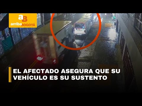 El conductor de un furgón estrelló el vehículo de otro ciudadano y emprendió la huida | CityTv