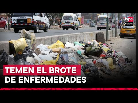 ATE: vecinos denuncian acumulación de basura en av. Nicolás Ayllón