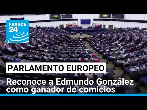 Parlamento Europeo reconoce a Edmundo González como ganador de las presidenciales de Venezuela