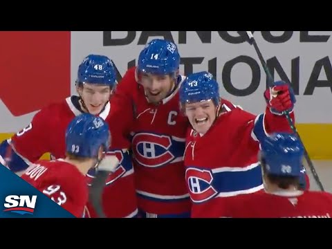 Canadiens Kirby Dach, Nick Suzuki Strike Twice In A Minute vs. Flyers