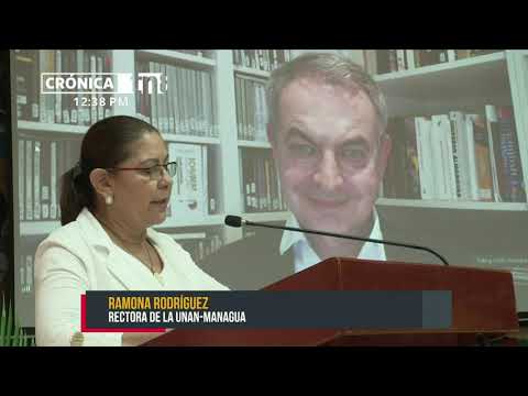 Expresidente de España, Rodríguez Zapatero, brinda conferencia en UNAN-Managua - Nicaragua