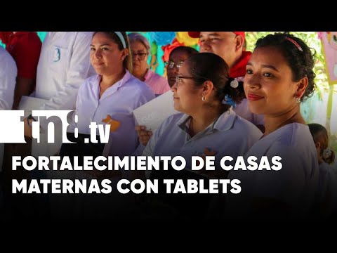 Casa materna en Masaya recibe primer dotación de tablets con internet - Nicaragua