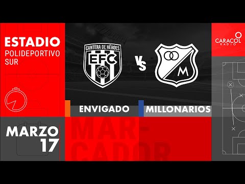EN VIVO | Envigado vs Millonarios - Liga Colombiana por el Fenómeno del Fútbol