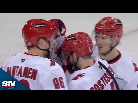 Mikko Rantanen Records First Point As A Hurricane With Sweet Dish To Andrei Svechnikov