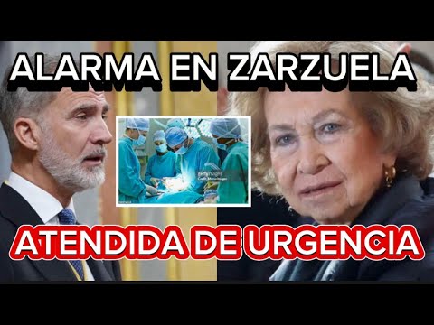 LA REINA SOFÍA ATENDIDA DE URGENCIA POR LOS MÉDICOS EL REY FELIPE LOS LLAMÓ URGENTE DE MADRUGADA