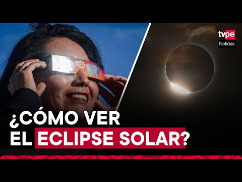 Eclipse solar de octubre 2023: ¿cómo ver este fenómeno y proteger tu vista?