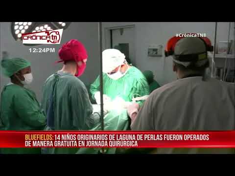 Niños de Laguna de Perlas son beneficiados con jornada quirúrgica - Nicaragua
