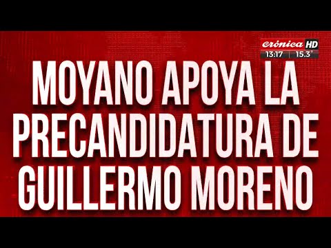 Hugo Moyano apoya la precandidatura de Guillermo Moreno