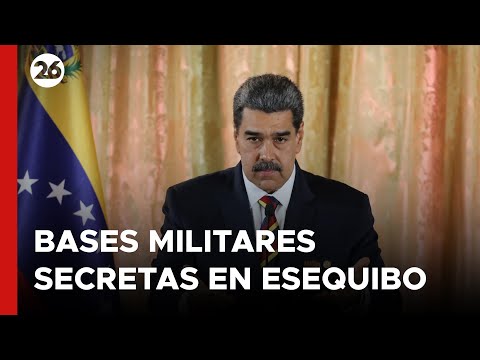 ? VENEZUELA | Maduro asegura que EEUU mantiene BASES MILITARES SECRETAS en Esequibo