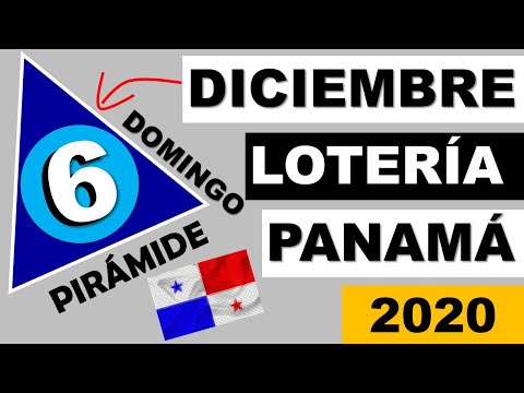 Piramide Suerte Decenas Para Domingo 6 de Diciembre 2020 Loteria Nacional Panama Dominical Comprar