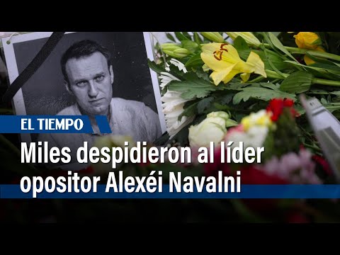 Miles de personas despiden al opositor ruso Alexéi Navalni en su funeral | El Tiempo